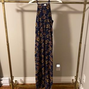 Maxi floral summer dress